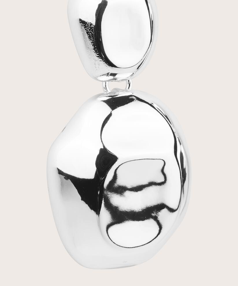 Rayani Earrings, Silver