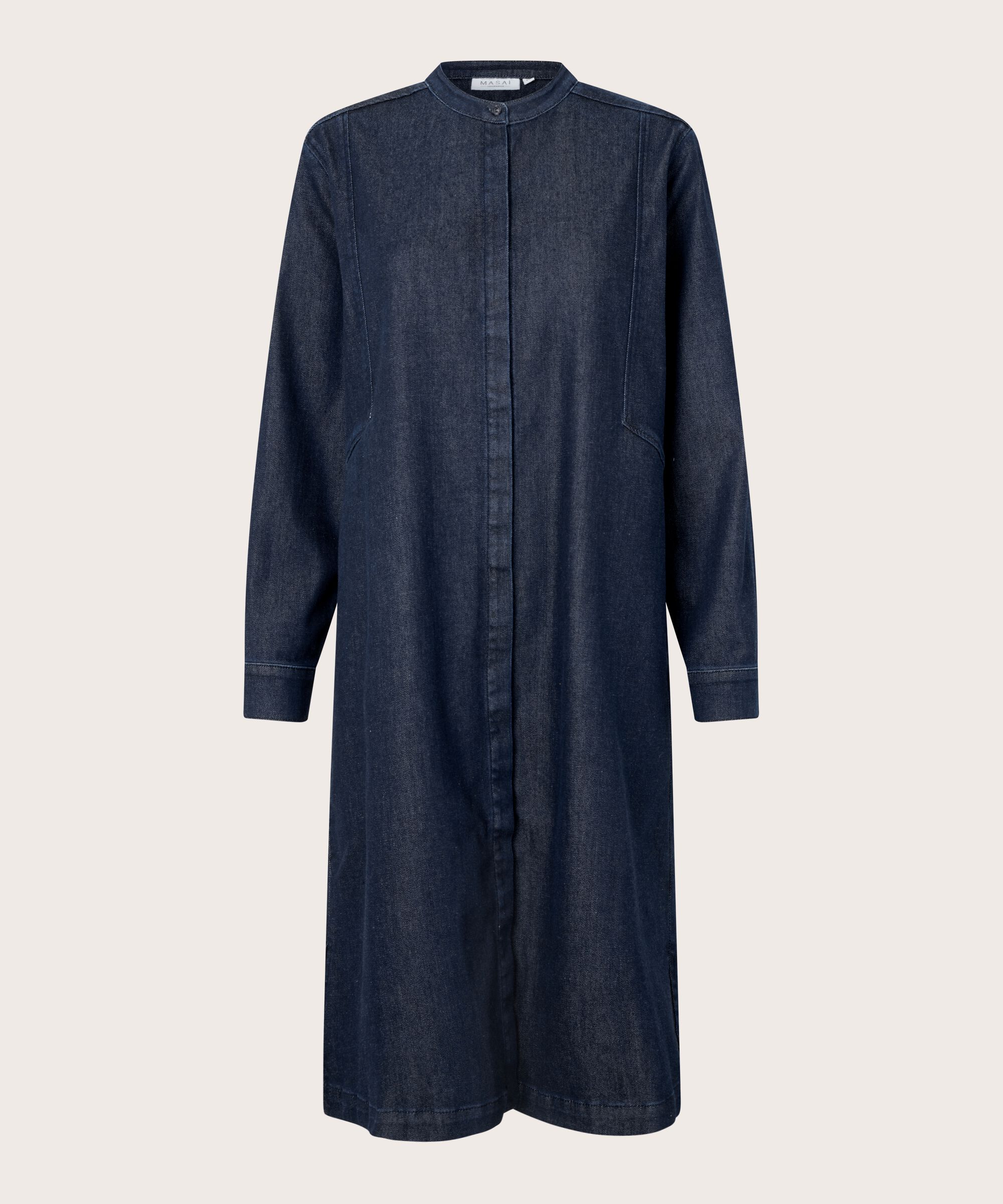 Odila Denim Dress, Dark Denim