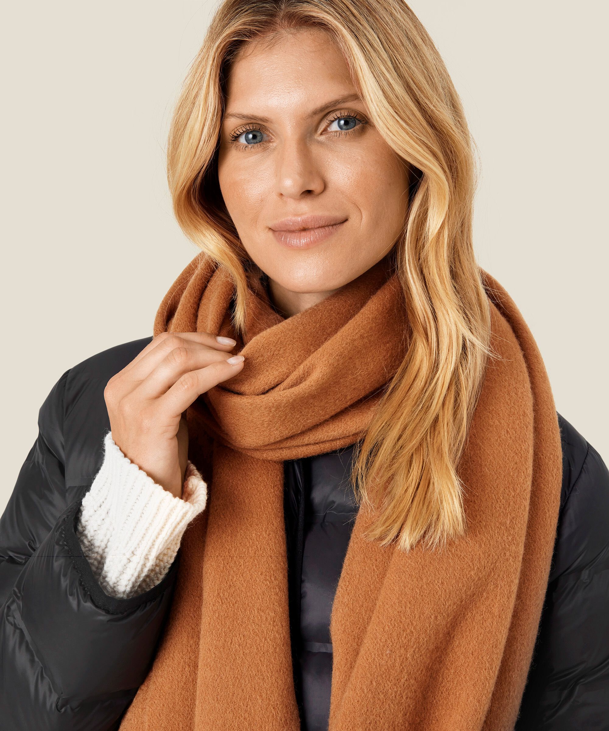 Anna Scarf, Tobacco Brown