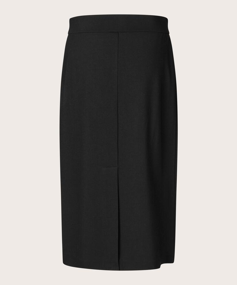 Stephanie JERSEY Skirt, Black