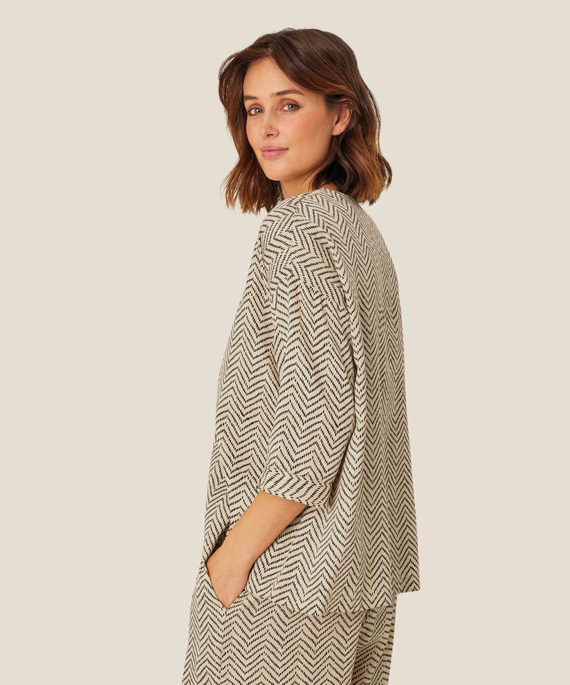 Becca Blouse, Fog