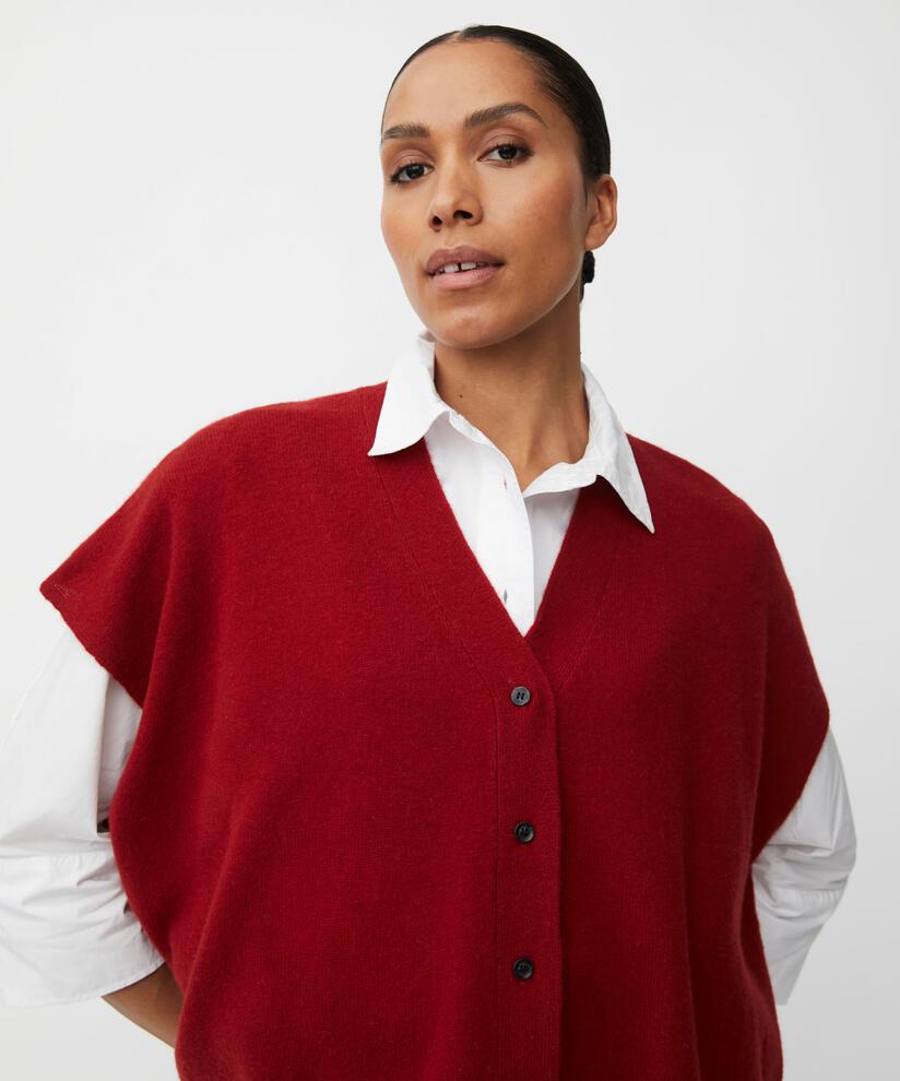 Lucanne Cardigan, Red Dahlia