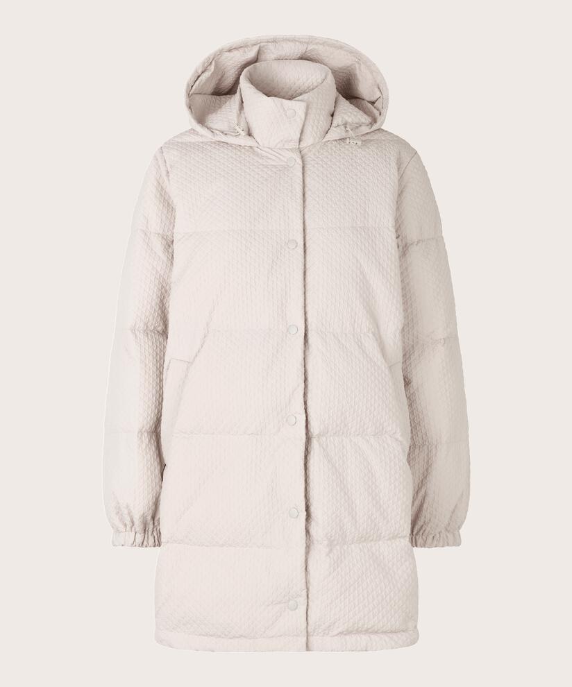 Tasha Down Coat, Purmice stone