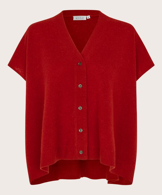Lucanne Cardigan, Red Dahlia