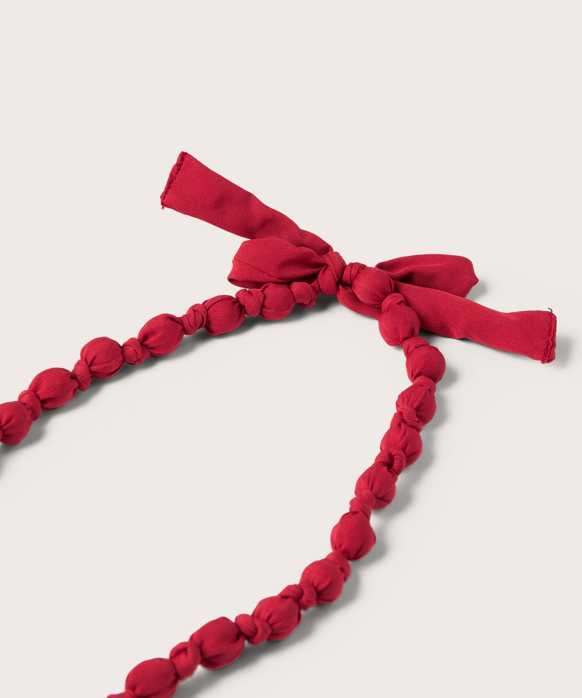 Remise Necklace, Mars Red