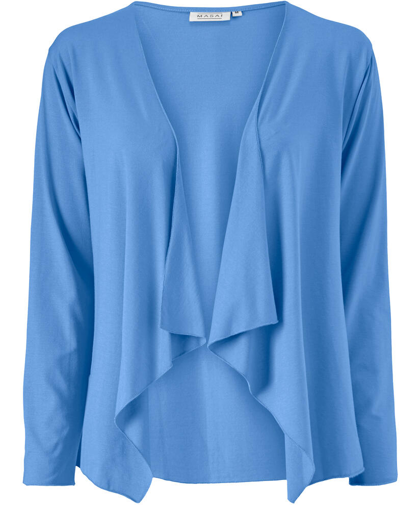 ITALLY JERSEY CARDIGAN, Granada Sky, hi-res