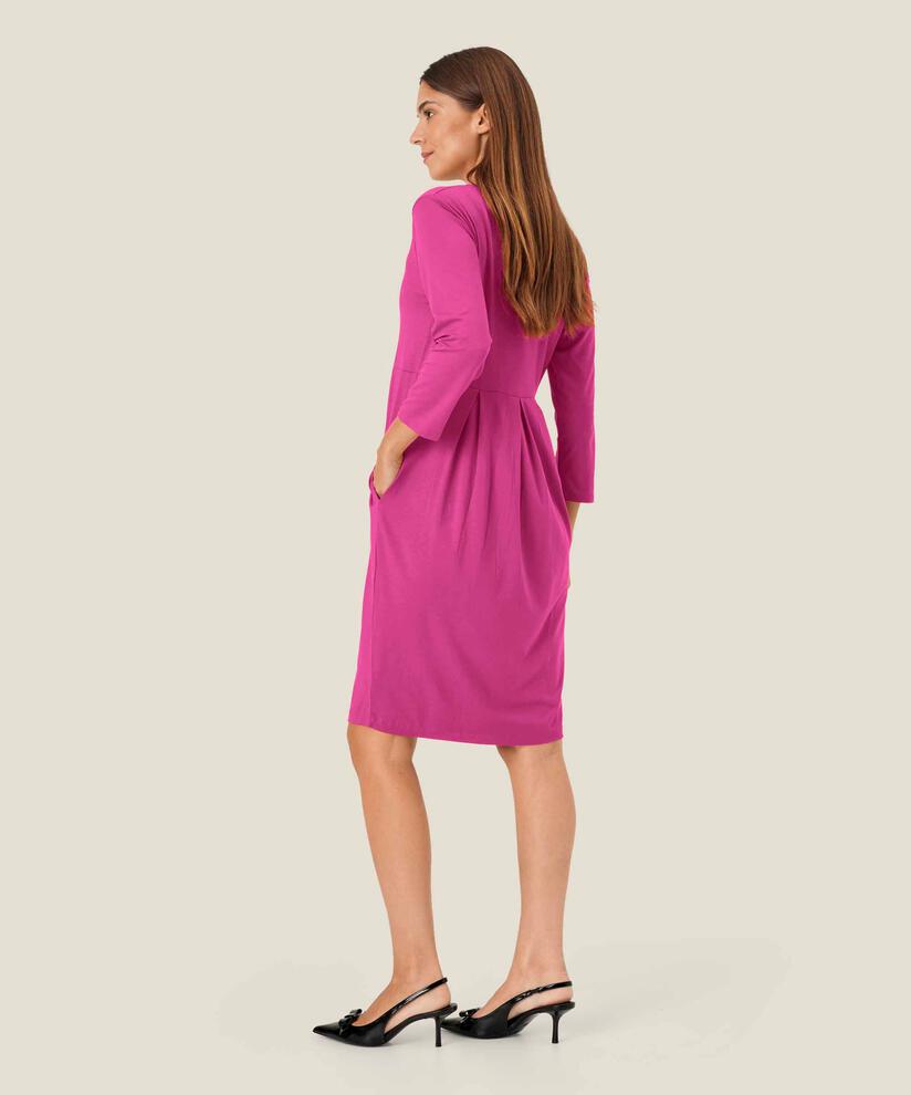Noma JERSEY Dress, Fuchsia Red