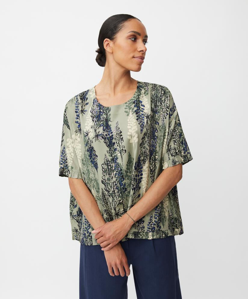 Dreuma Blouse, Seagrass