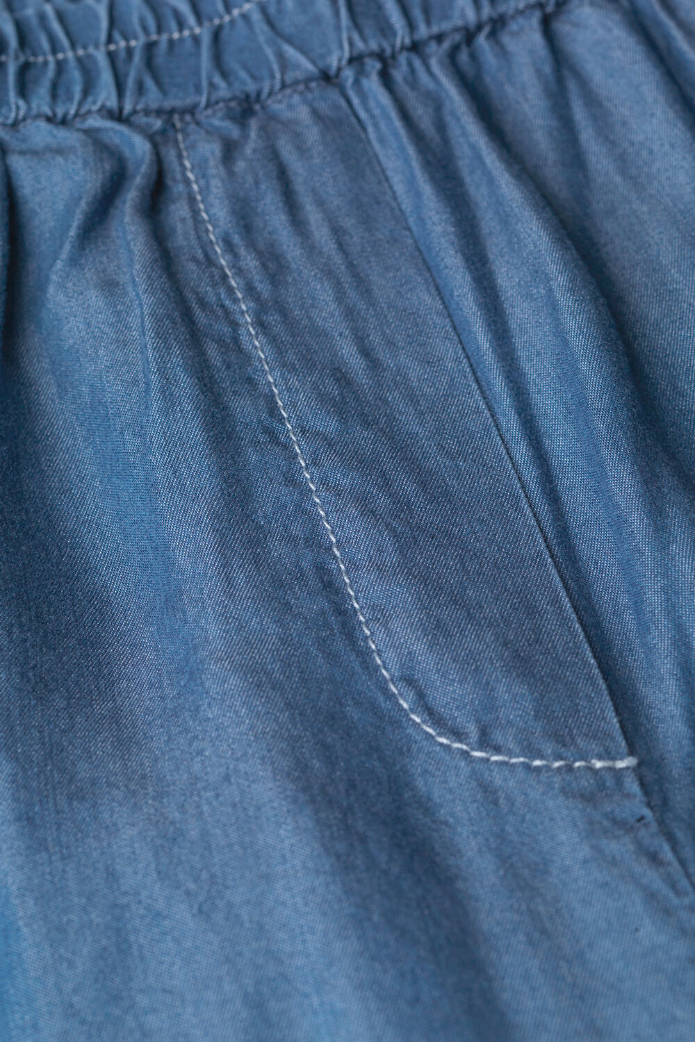 PARI TROUSERS, Blue Denim