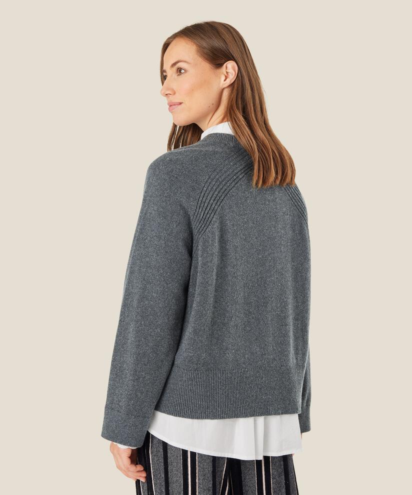 Fletcher Jumper, M. Grey mel.