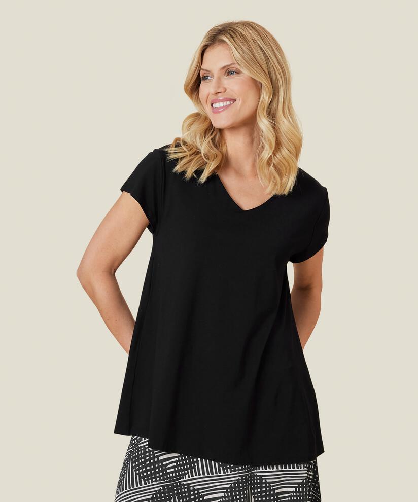 Digna JERSEY Top, Black