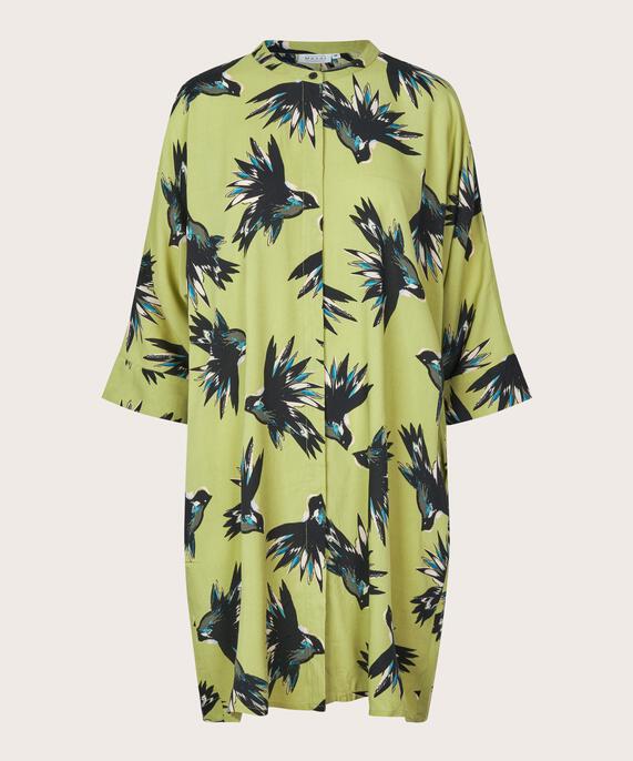 Iosetta Shirt Dress, Fern