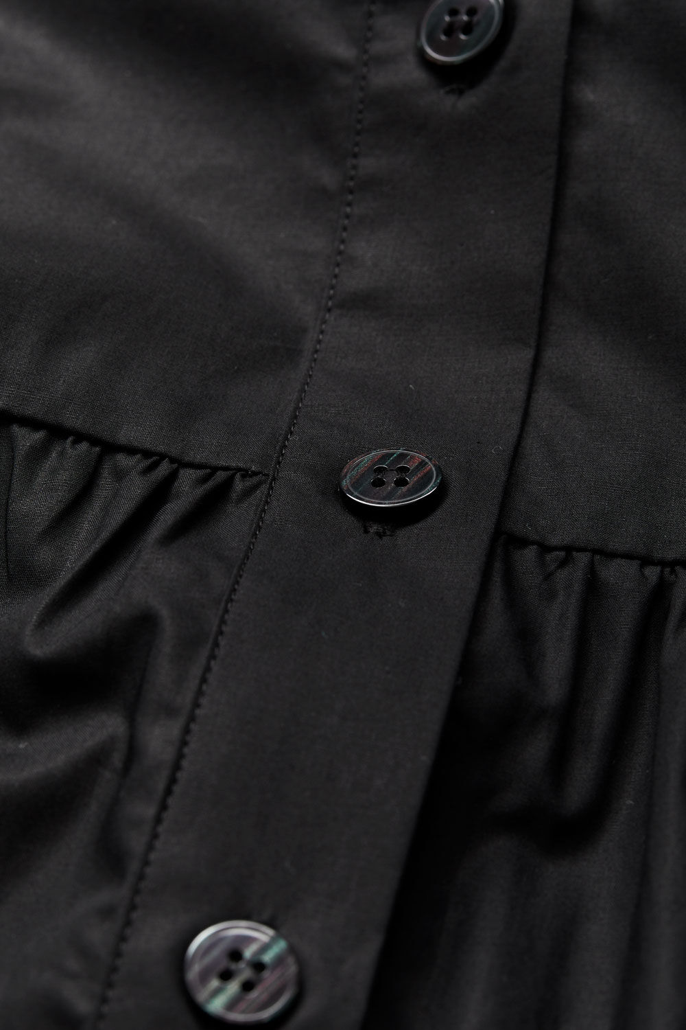 NYDILLA SHIRT DRESS, Black