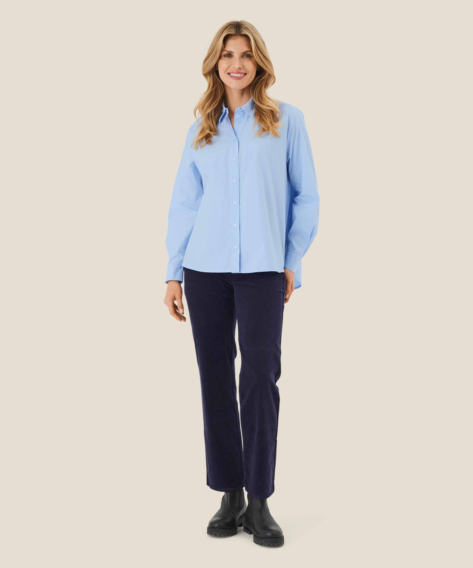 Imma Shirt, Brunnera Blue
