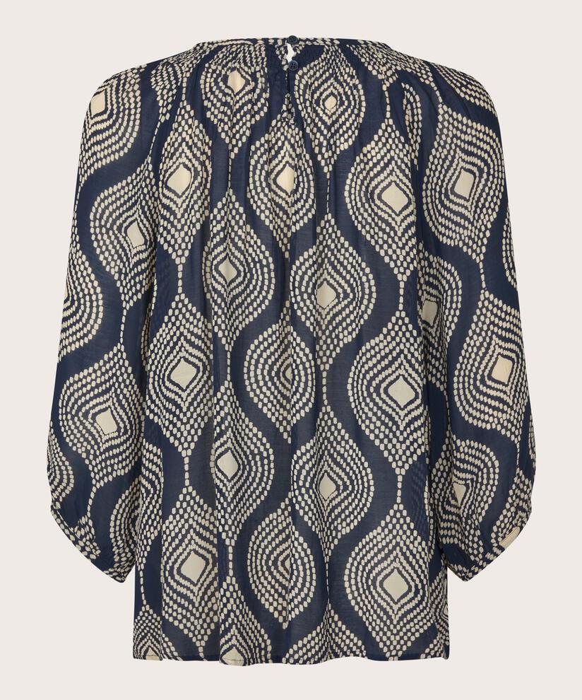 Daffodil Blouse, Mood Indigo