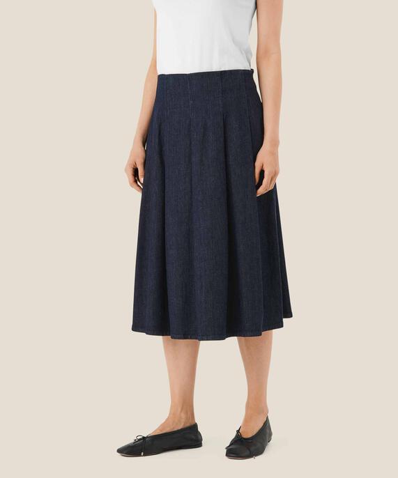 Sabin Skirt, Dark Denim