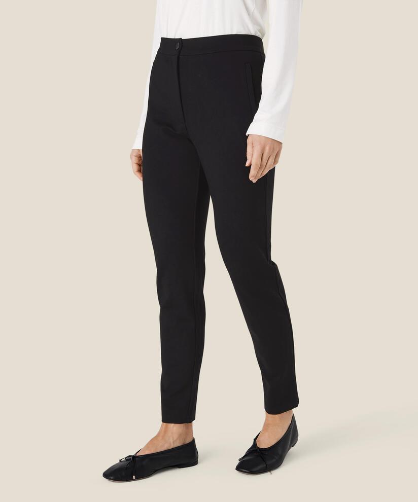 Pamala JERSEY Trousers, Black