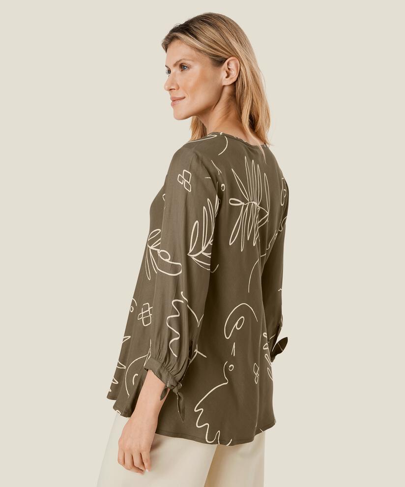 Katasi Blouse, Crocodile