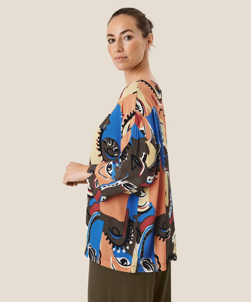 Becca Blouse, Crocodile