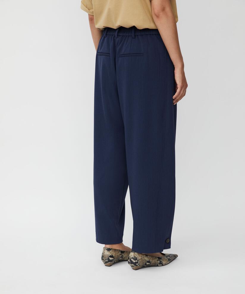 Punna Trousers, Navy Blazer