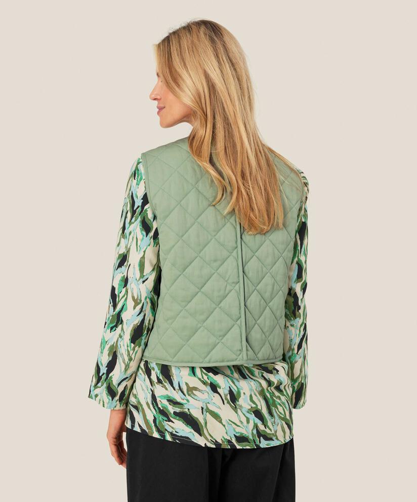 Jaylee Waistcoat, Frosty Green