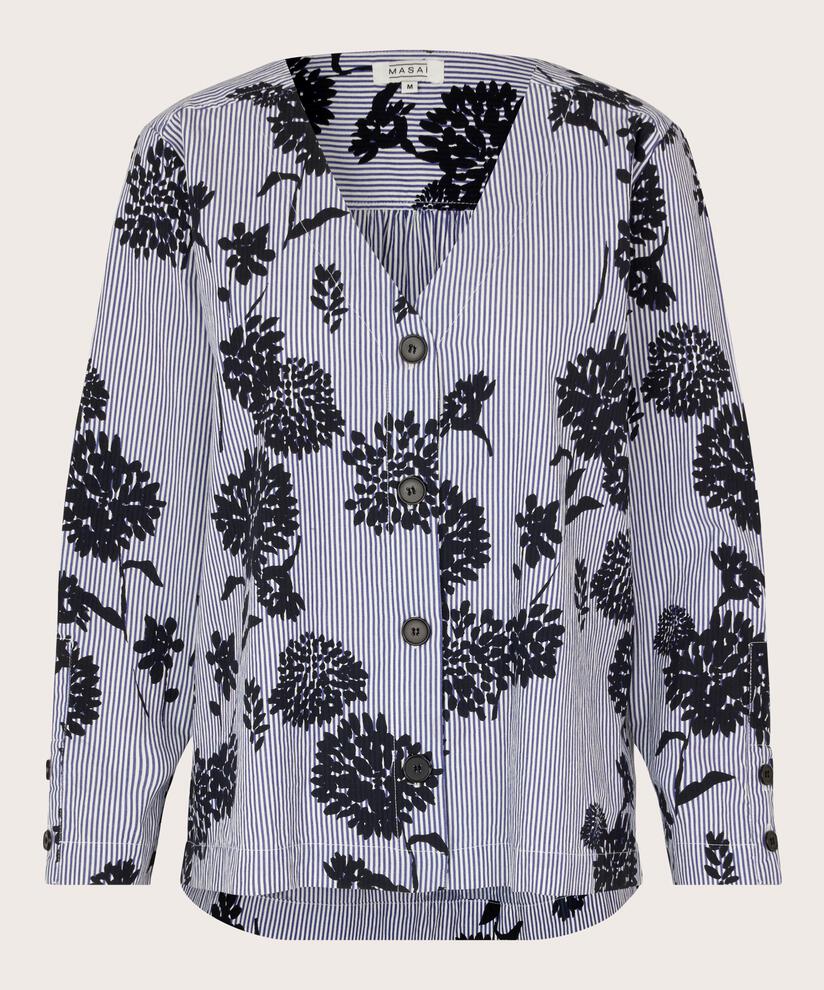 Ilah Shirt, Maritime Blue