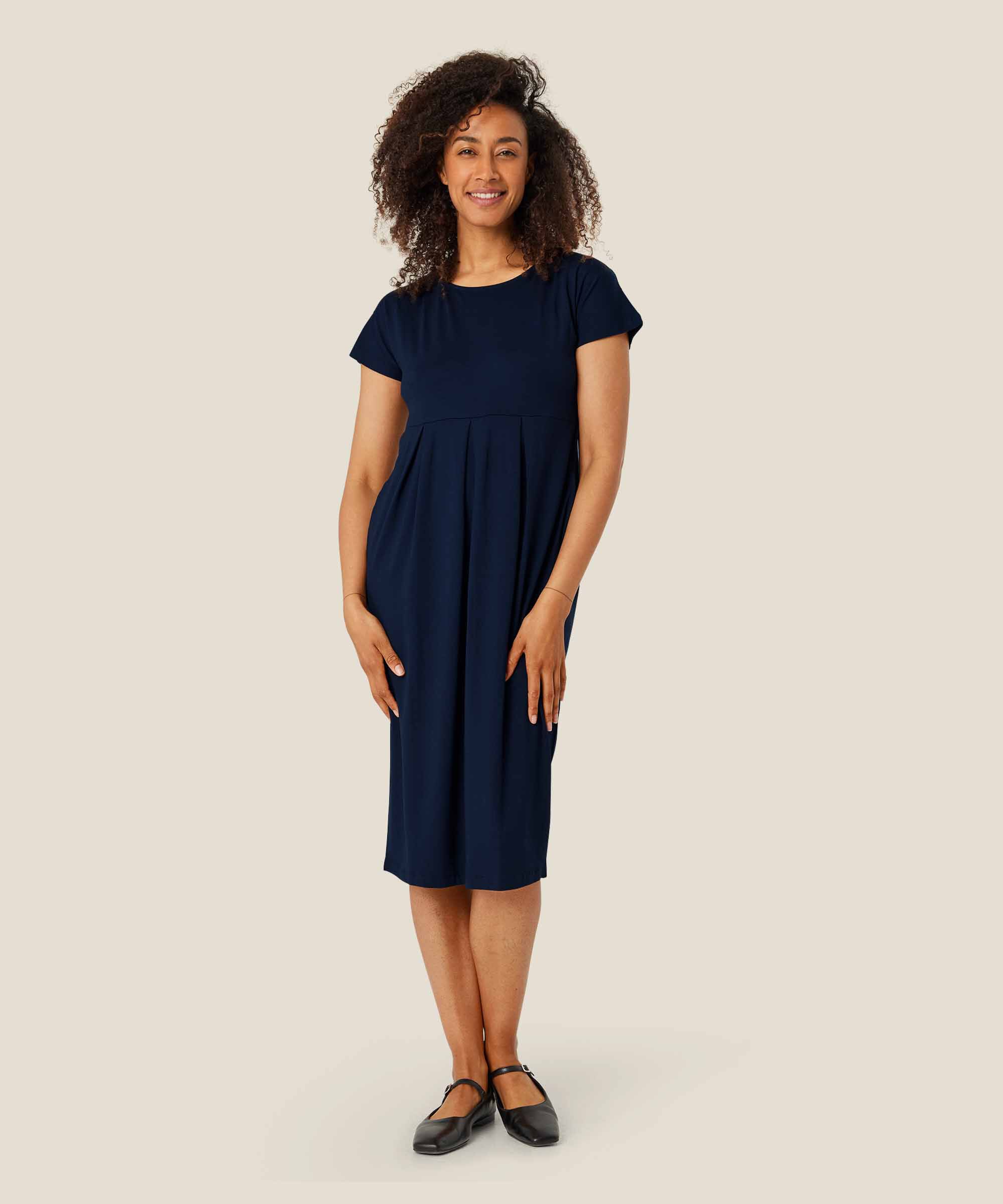 Olnia JERSEY Dress, Navy