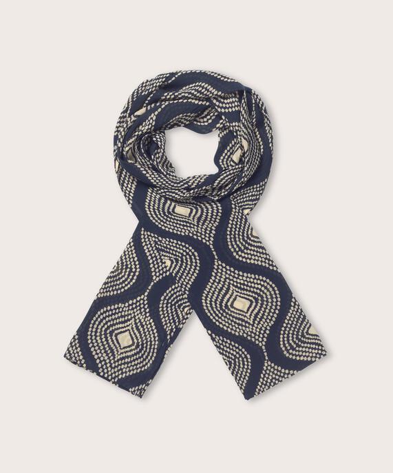 Along Scarf, Mood Indigo