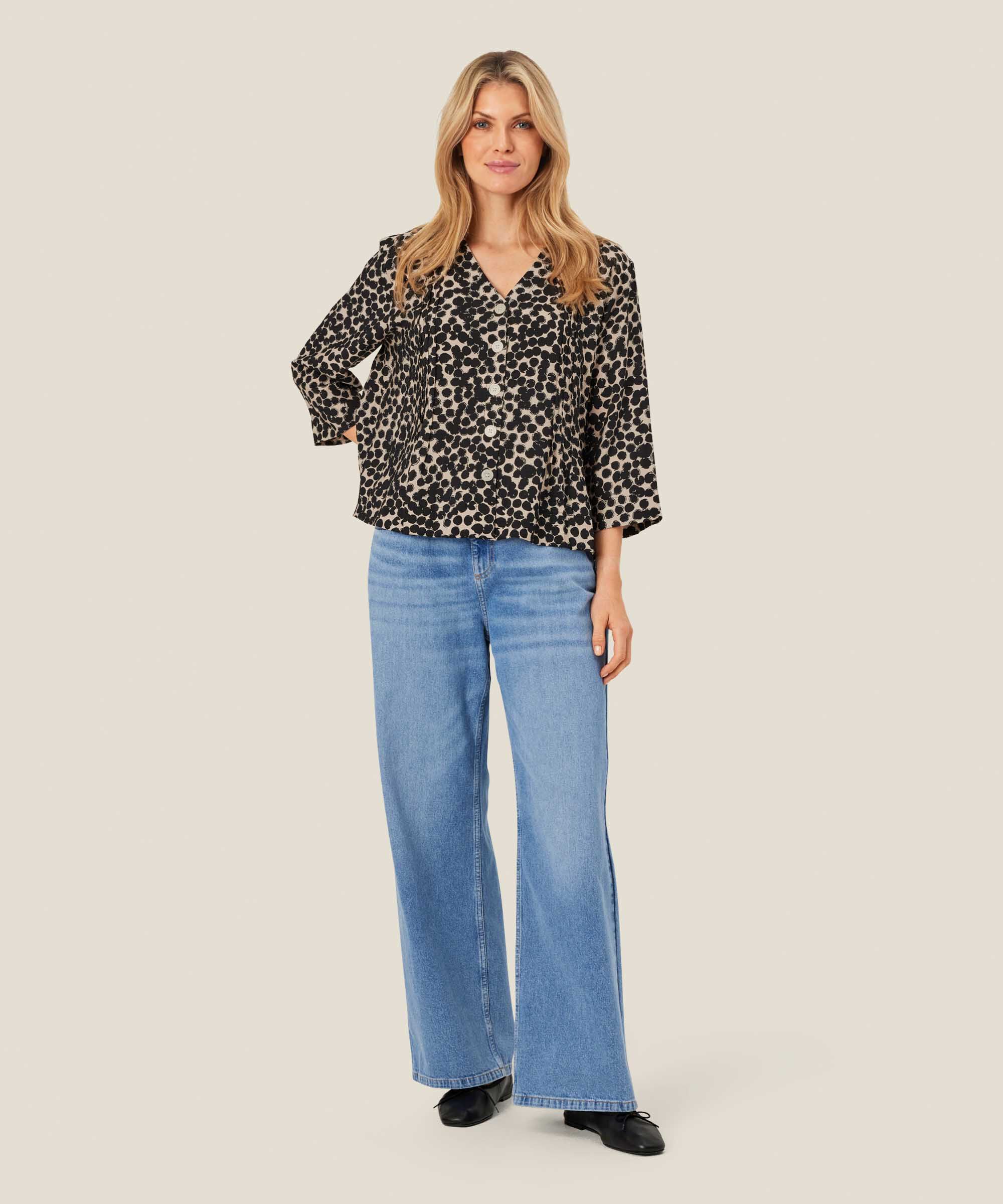 Philine Denim Trousers, Light Denim