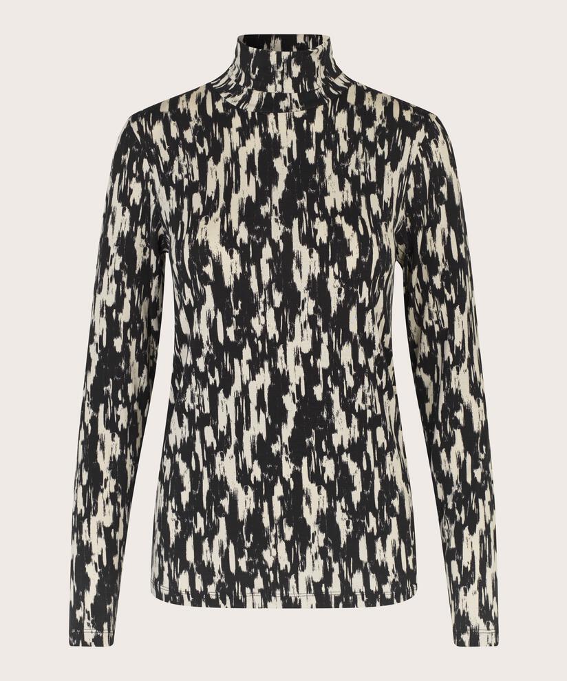 Brooklyn JERSEY Top, Black