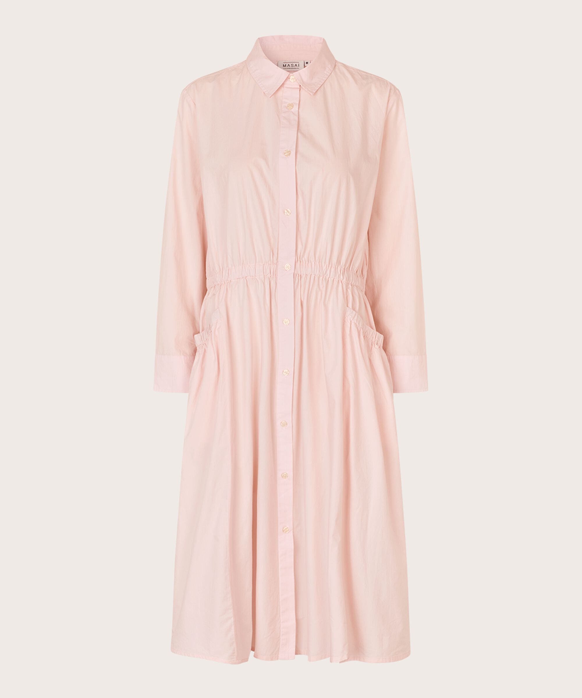 Novanie Shirt Dress, Mauve Chalk