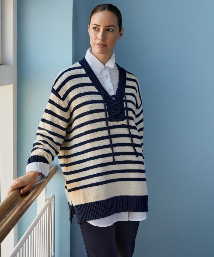 Frederikka Jumper, Whc/Navy blz