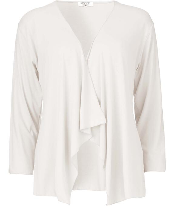 Itally JERSEY Cardigan, Cream