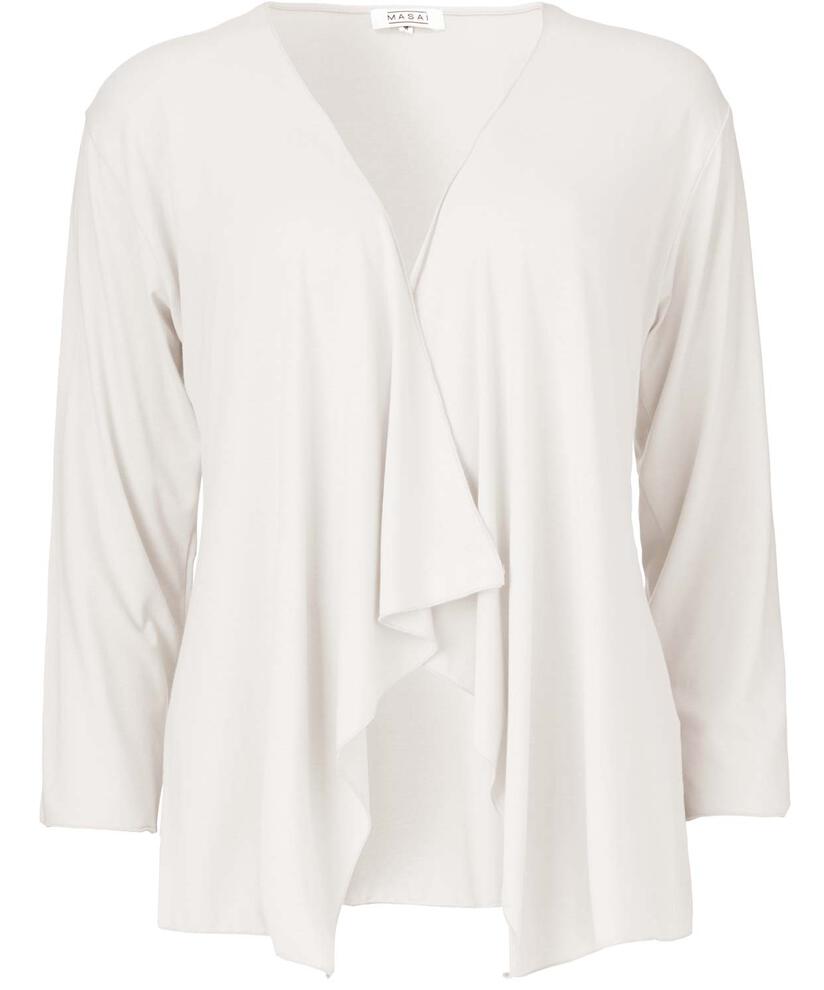 Itally JERSEY Cardigan, Cream