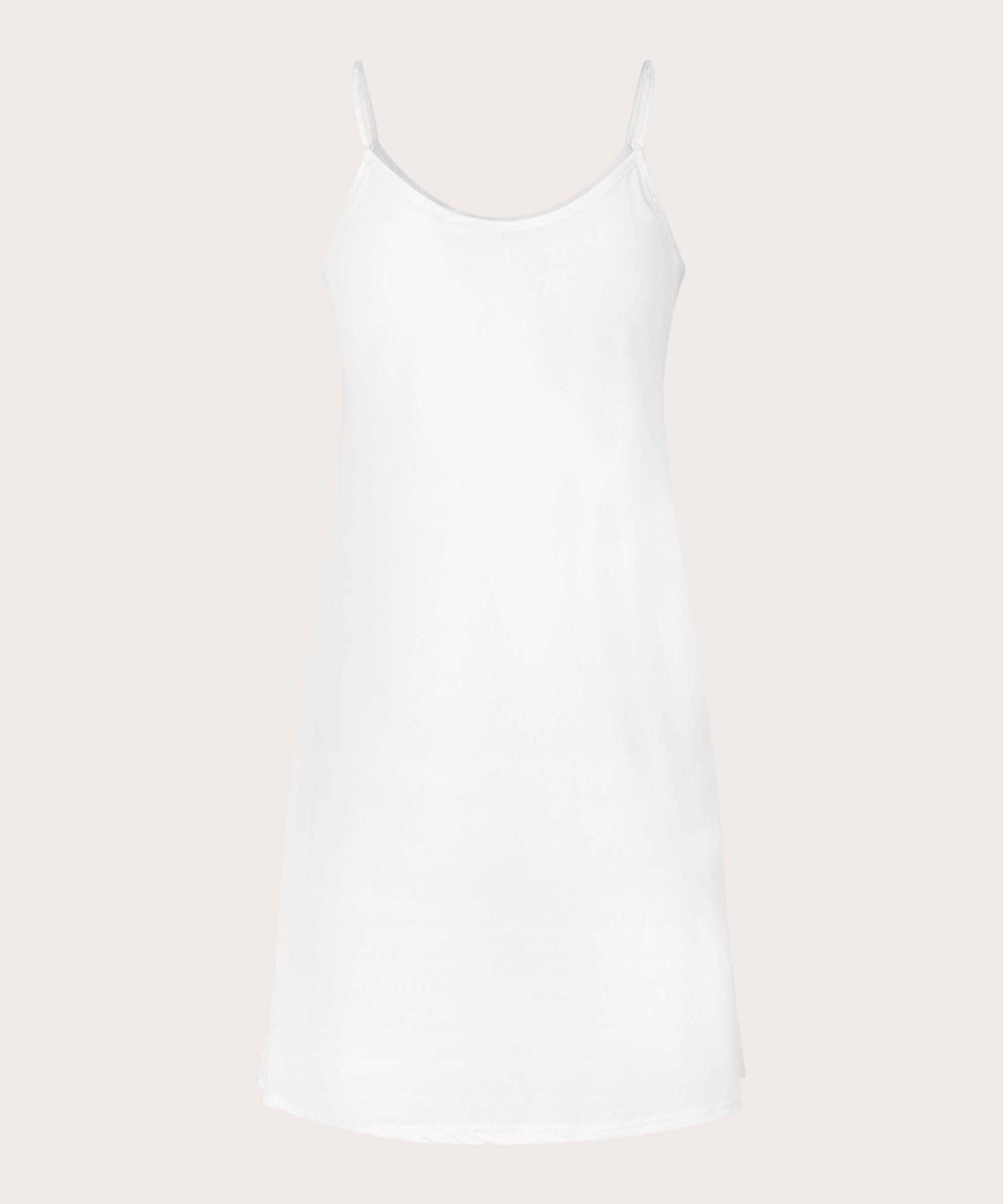 Helle Jersey Slip Dress, Cream