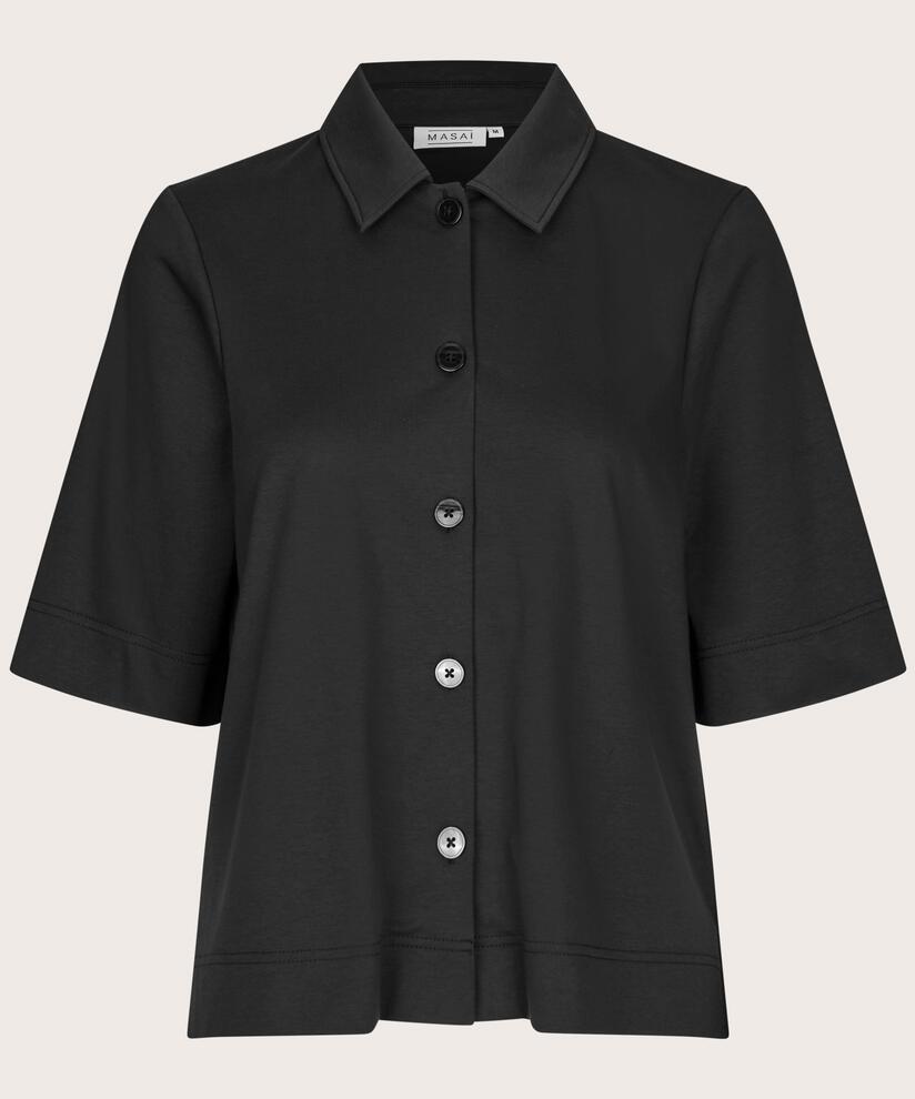 Ingelisa JERSEY Shirt, Black
