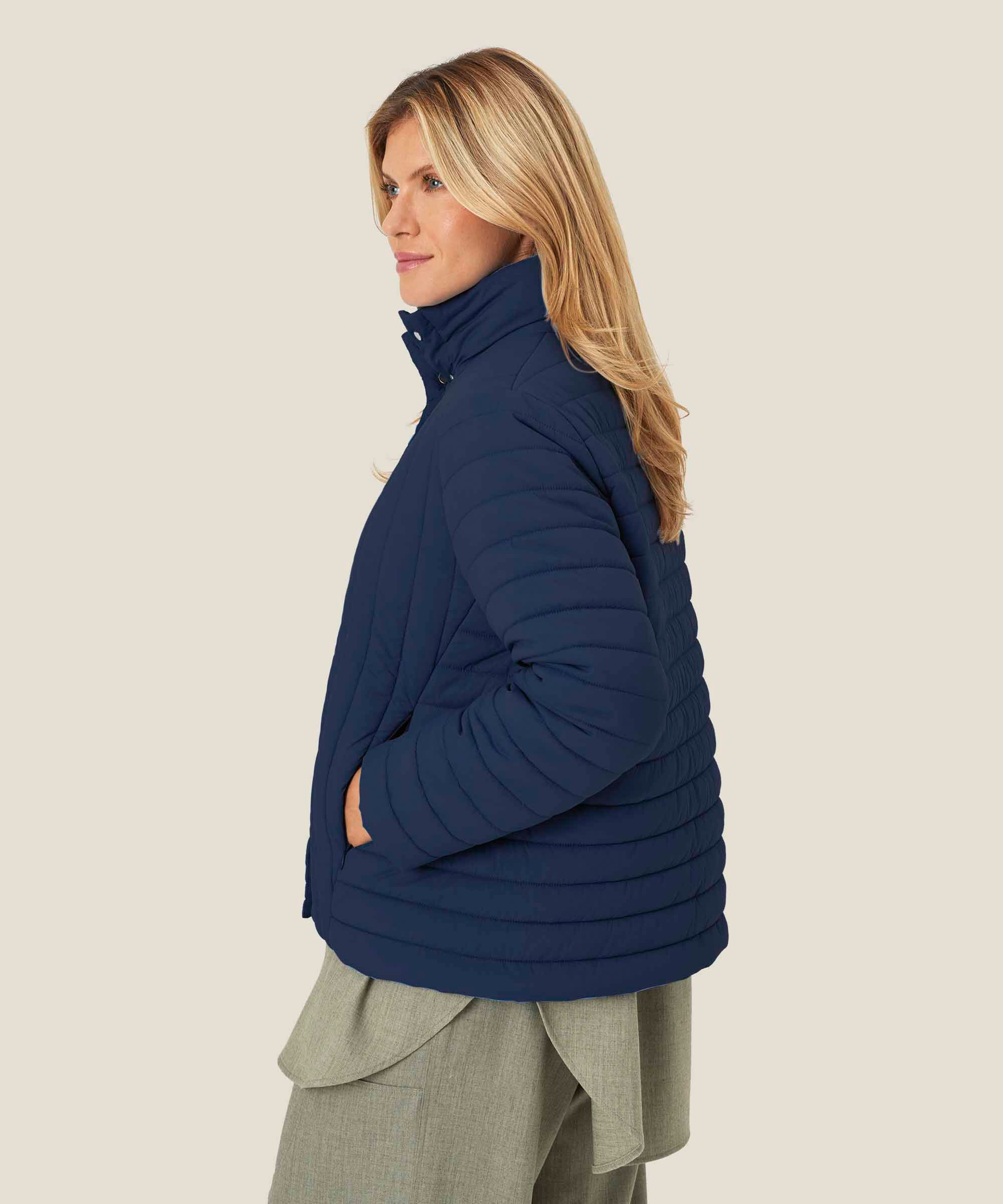 Takala Jacket, Navy Blazer