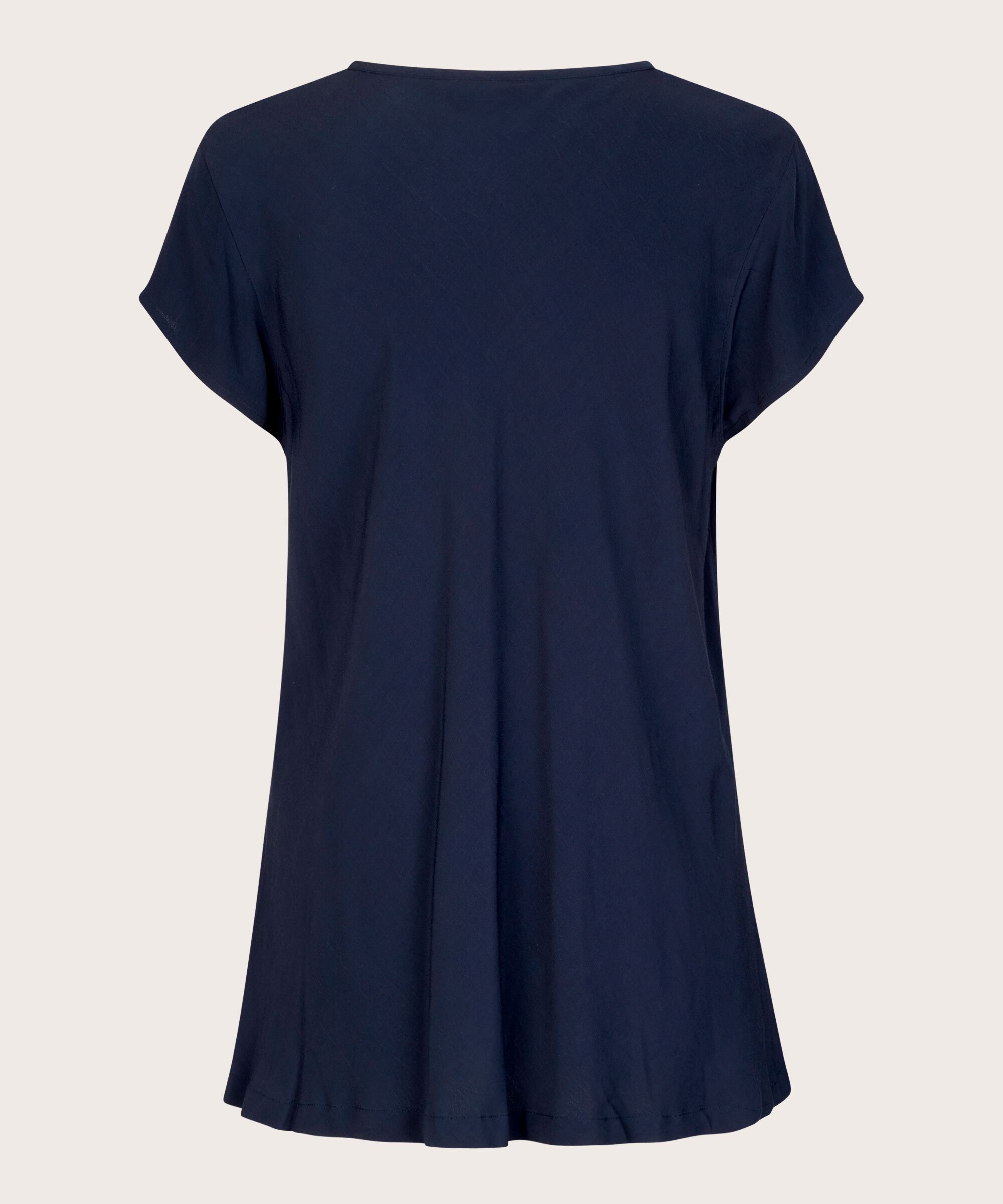 Kallo Blouse, Navy