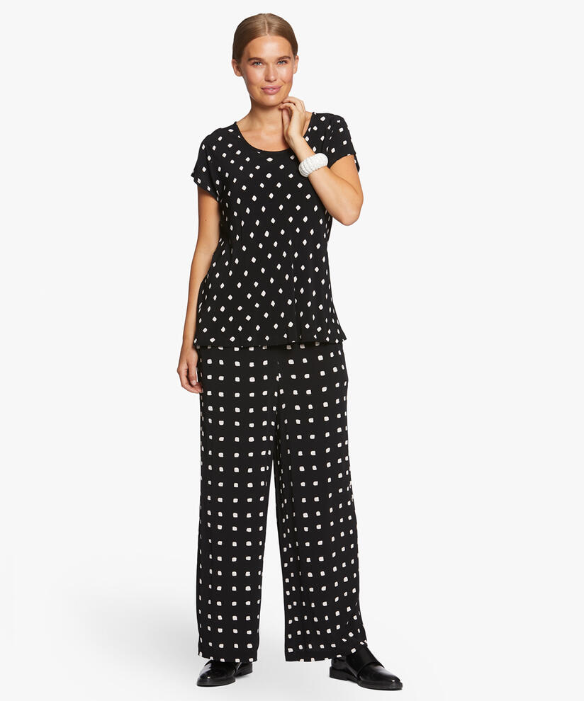 PERINUS TROUSERS, Black