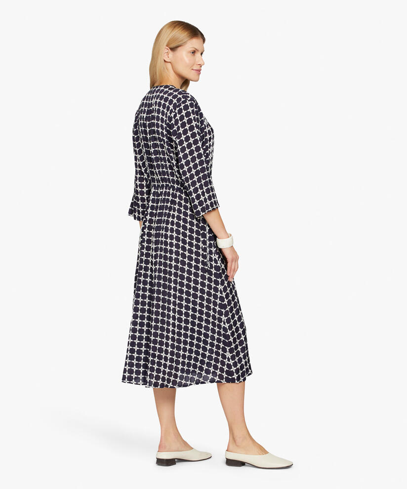 NINI DRESS, Navy