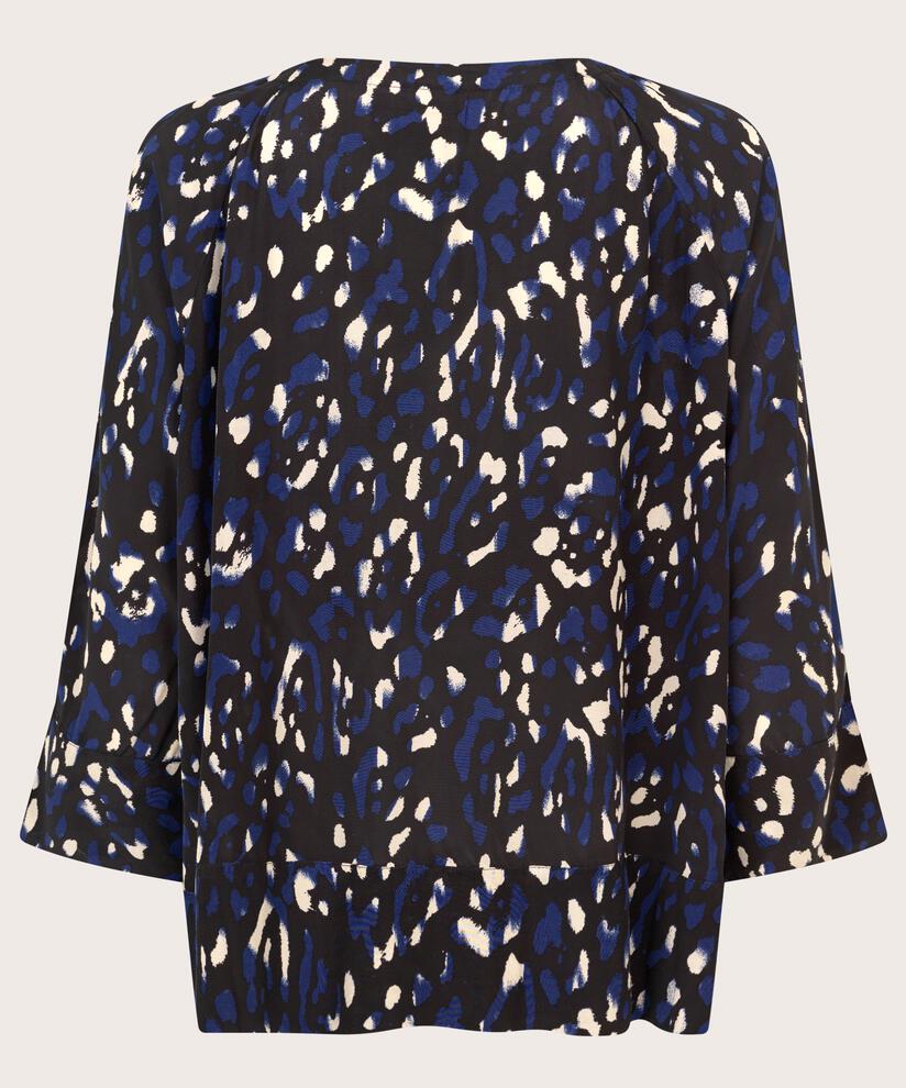 Benika Blouse, Medieval blue