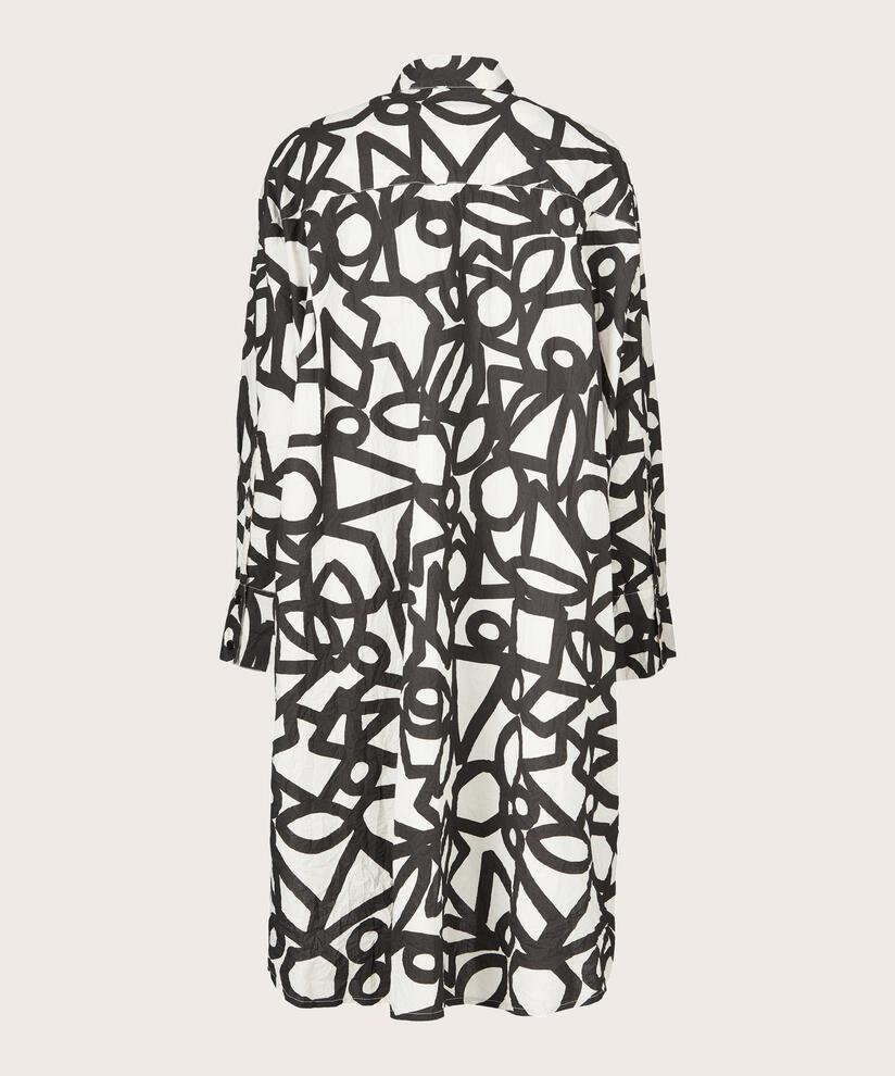 NIZZY SHIRT DRESS, Whitecap