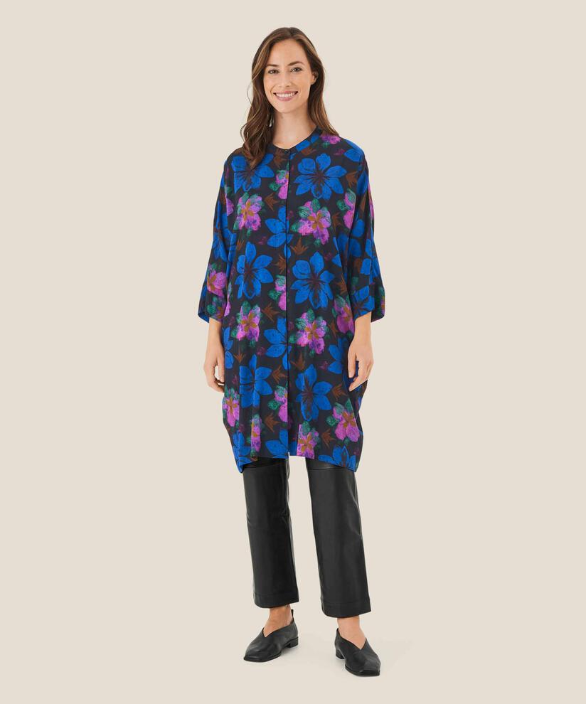 Iosetta Shirt Dress, Wild Aster