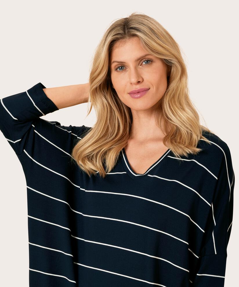 NYRINI JERSEY DRESS, Navy