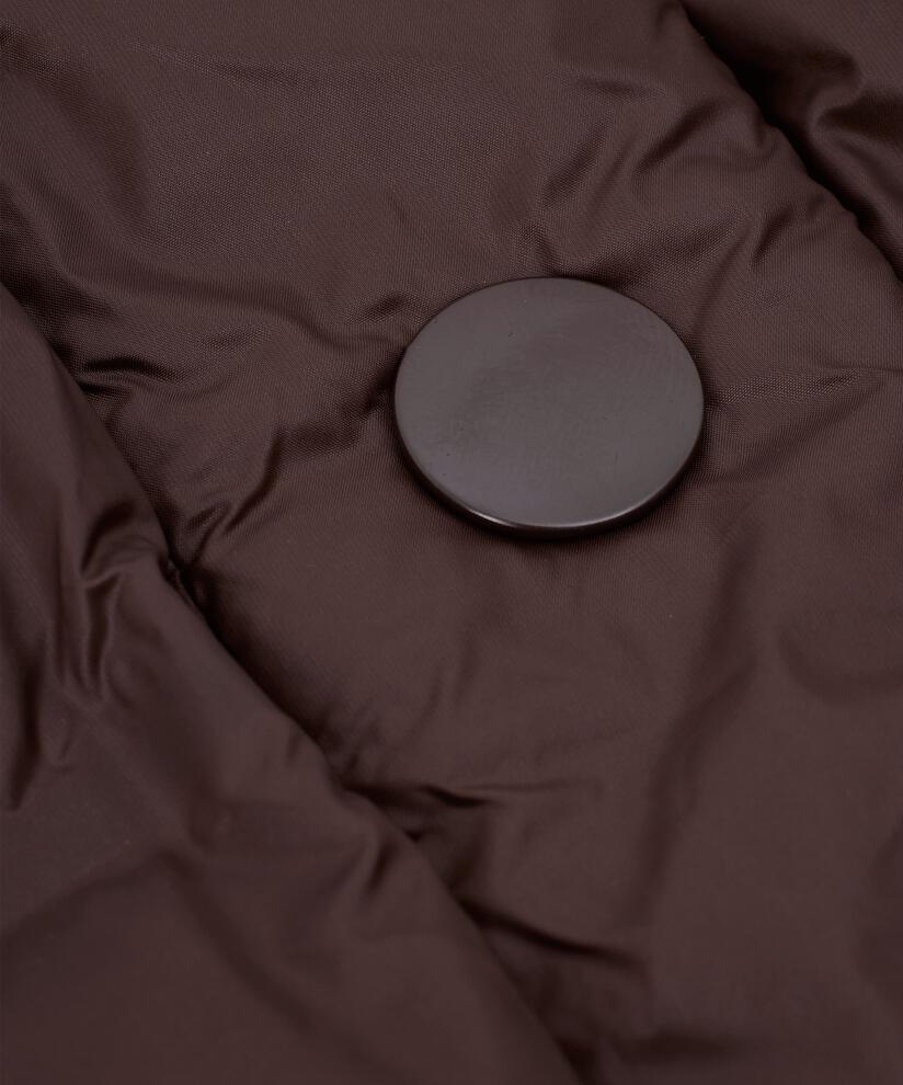 Tilda Down Coat, Coffee Bean