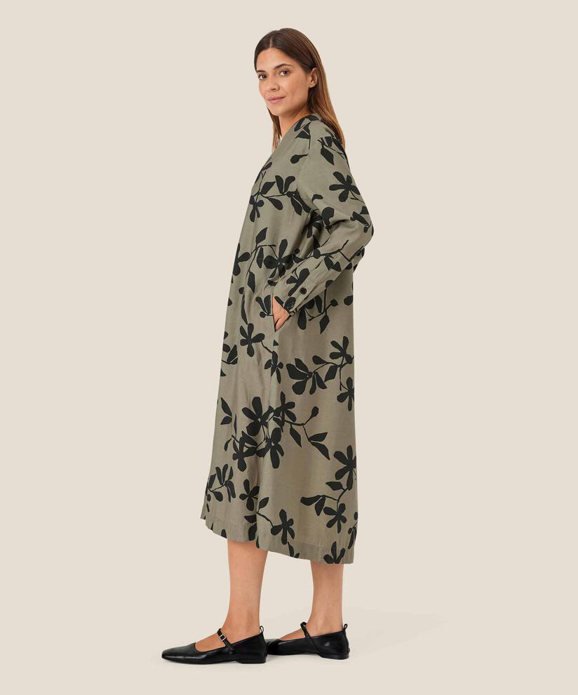 Nalchika Dress, Vetiver