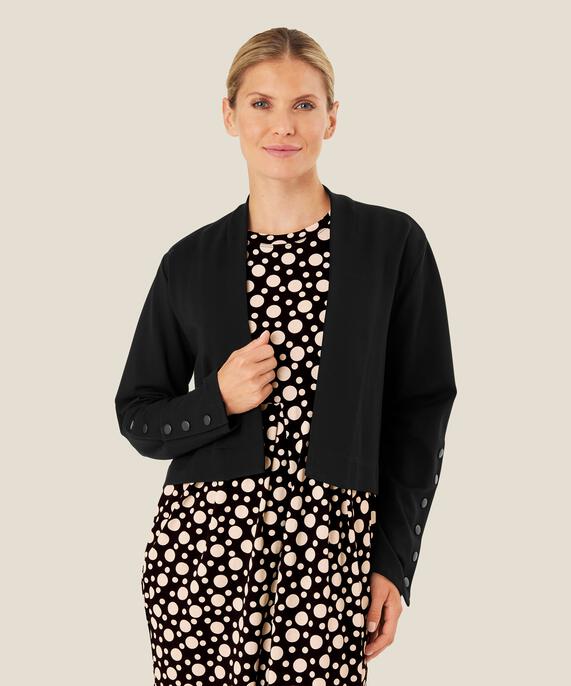 Jadeka JERSEY Jacket, Black