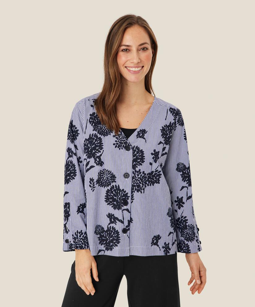 Ilah Shirt, Maritime Blue