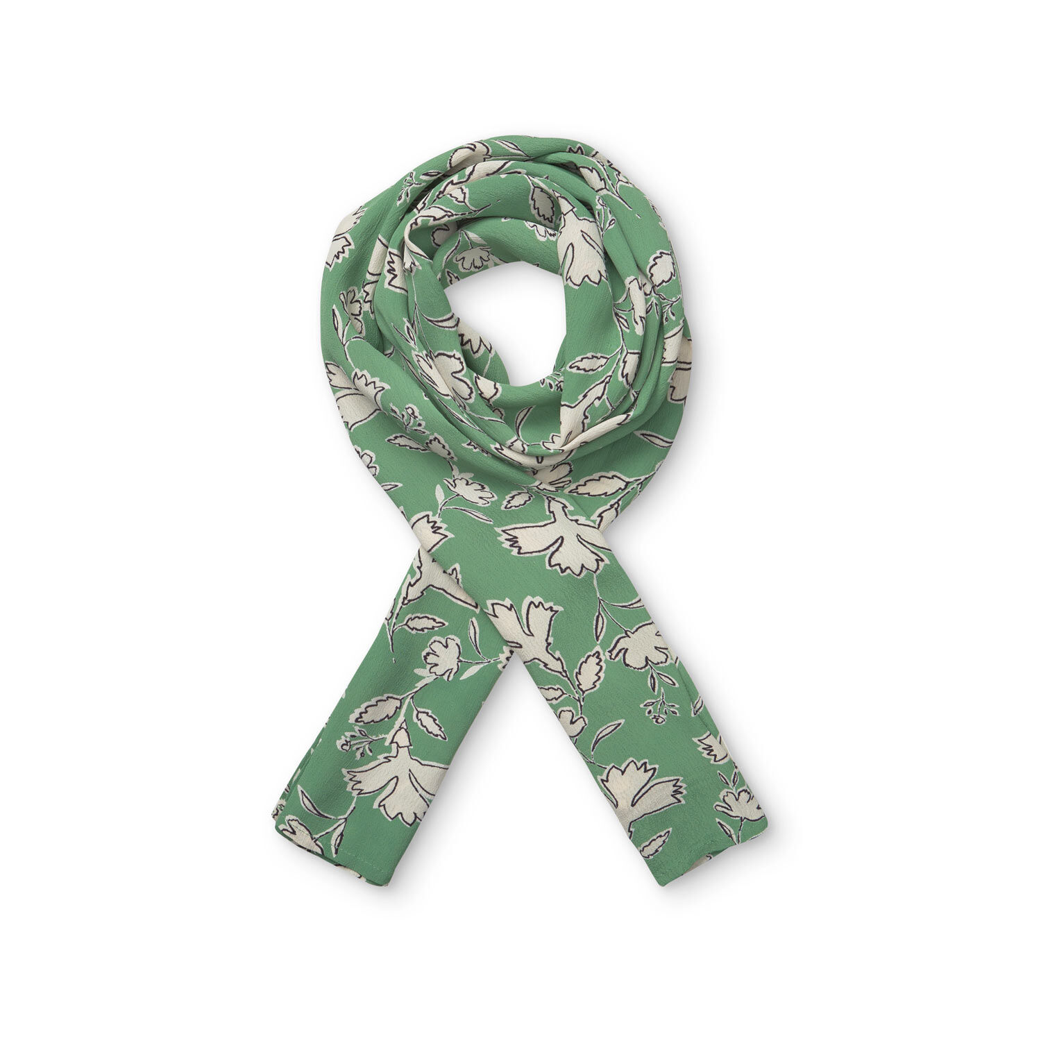 ALONG SCARF, Stone Green