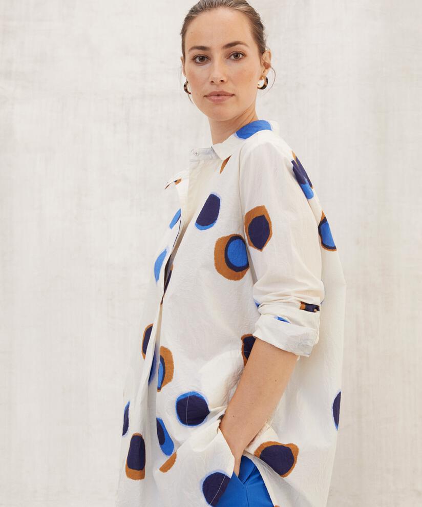 Gaby Tunic, Nebulas Blue